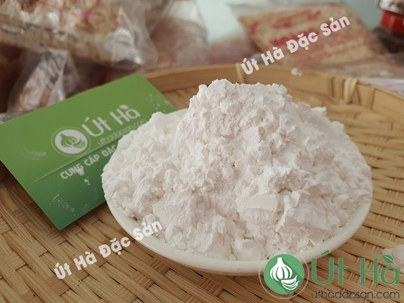 Bột mì nhứt được giới thiệu tại Út Hà Đặc Sản