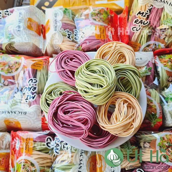Mì Rau Củ 100% Organic Hữu Cơ Tự Nhiên - Út Hà Đặc Sản