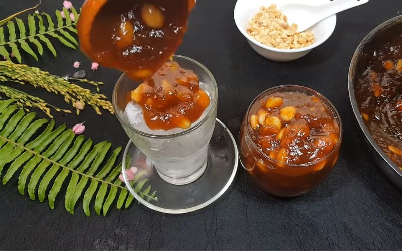 Ly Đá Me Thanh Bình sau khi pha
