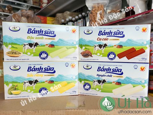 Bánh sữa Long Thành Domilk hộp 120 g