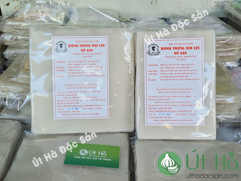 Bánh tráng Đại Lộc đặc sản Quảng Nam