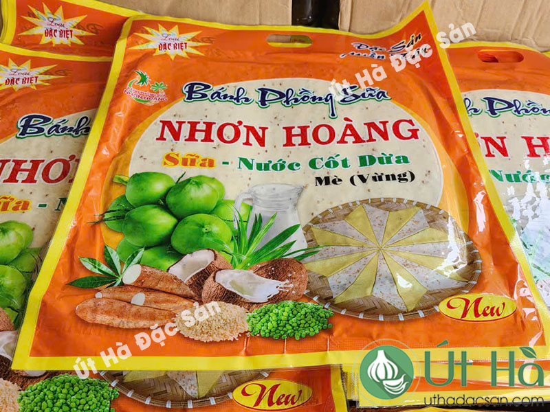 Bánh phồng sữa Nhơn Hoàng vị mè
