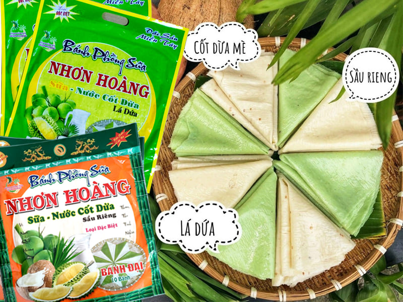 Bánh tráng sữa miền Tây