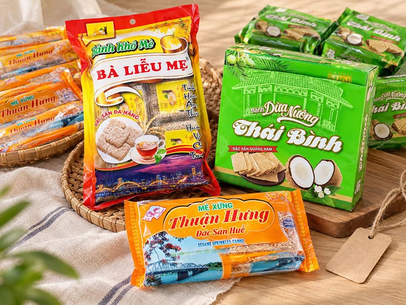 Bánh kẹo đặc sản miền Trung làm quà